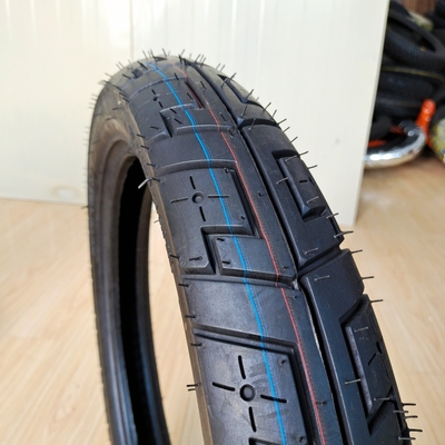 90/90-18 Black Rubber Round Motorcycle Tyres for OEM Acceptable and 6pr/8pr Ply Rating