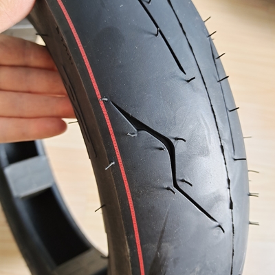 35%-55% Rubber Content Motorcycle Tire 90/90-12 for Two Wheel Bike Scooter Pneu De Moto