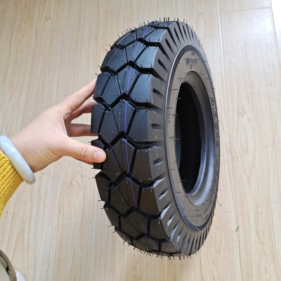 OEM Acceptable Motorcycle Tyre High Speed Tyre 4.00-8 with Nature Rubber Steel Nylon