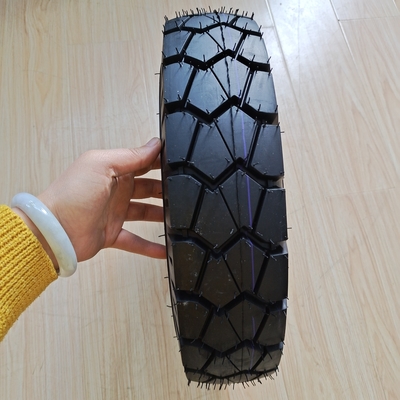 OEM Acceptable Motorcycle Tyre High Speed Tyre 4.00-8 with Nature Rubber Steel Nylon