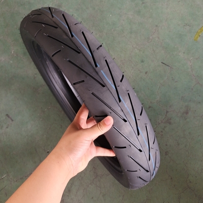 90/90-17 Motorcycle Tyre with Nature Rubber Steel Nylon Raw Material