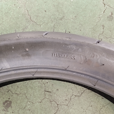 90/90-17 Motorcycle Tyre with Nature Rubber Steel Nylon Raw Material