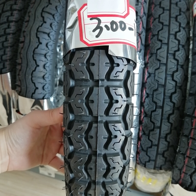 35%-55% Rubber Content Motorcycle Tire 3.00-17 for Tubeless Sale on Motorcycles