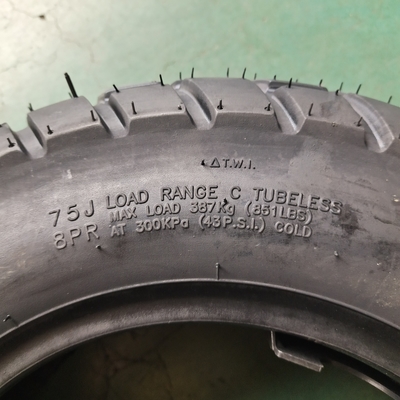 130/90-10 Natrual Rubber Motorcycle Tyre with OEM Acceptable and Great Performance