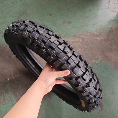 Black 4.10-18 8PR Tubeless Motorcycle Tire with 35%-55% Rubber Content in Qingdao