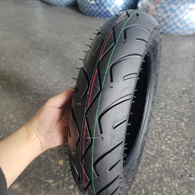 35%-45% Rubber Content Motorcycle Tubeless Tire 3.50-10 350 10 with Durable Material