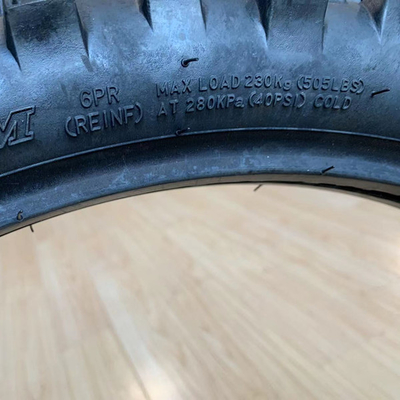 Ban Motor 80/100 21 Motorcycle Tire with and 35%-55% Rubber Content in Qingdao Port