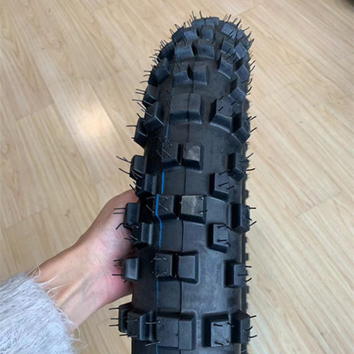 Ban Motor 80/100 21 Motorcycle Tire with and 35%-55% Rubber Content in Qingdao Port