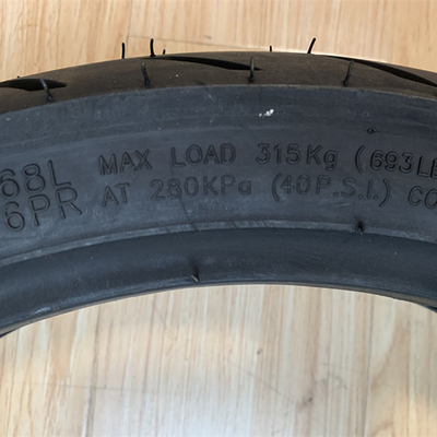 Deep Design Shinko Motorcycle Tire 130/70-17 for Deep Tread Design