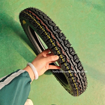 300/18 Solid Motorcycle Tire Casing 3.2/3.4KG for Mexico Market Heavy Duty Design