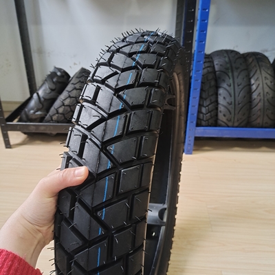 35%-55% Rubber Content 120/80-18 Motorcycle Wheels Tires Deep Design for Performance