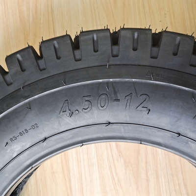 Super 4.50-12 Tubeless Motorcycle Tire with OEM Acceptable