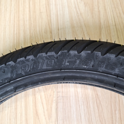 35%-55% Rubber Content 90/90-18 Motorcycle Tire for Nature Rubber Steel Nylon Raw Material