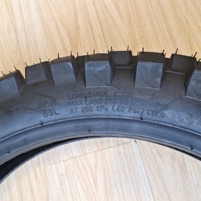 Motorcycle Tyre 110/90-18 8PR for Venezuela Market Black Rubber Content 35%-55% Durable