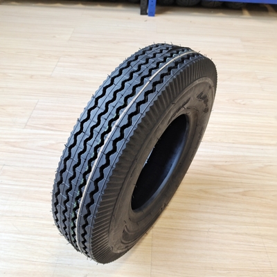 Black 4.00-8 Bajaj Three Wheeler Tire for Motorcycle Made of Nature Rubber Steel Nylon