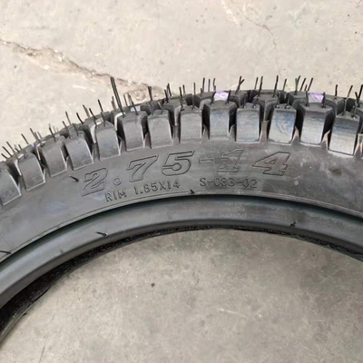 2.75-14 Motorcycle Tire with 35%-55% Rubber Content and Tire Casing Made