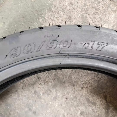 90/90-17 Motorcycle Offroad Pattern Tire with Deep Design Loading from Qingdao Port