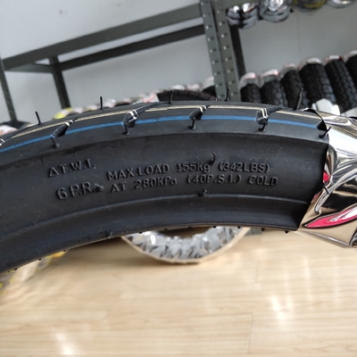 Experience Smooth Rides with 70/90-17 Colorful Motorcycle Tires and 20000 KM Work Life