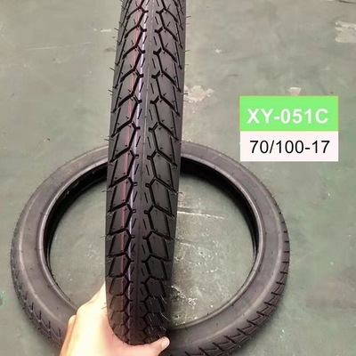 Qingdao Loading Port Supply 60/100-17 70/100-17 Motorcycle Tires with Tire Casin