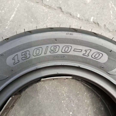 35%-55% Rubber Content Motorcycle Tyre 130/90-10 6Pr Tubeless for African Market