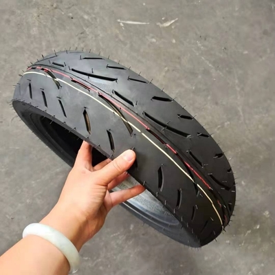 Motorcycle Tires 110/80-14 Deep Design Produced by 's Leading at 5000 pcs per day