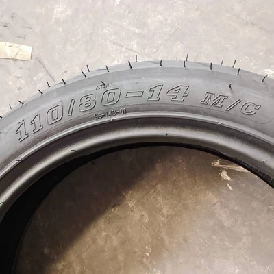 Motorcycle Tires 110/80-14 Deep Design Produced by 's Leading at 5000 pcs per day