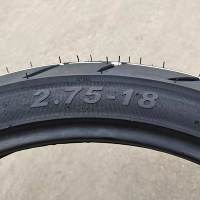 2.75-18 Motorcycle Tyre For with High Natural Rubber Rate and Qingdao Port Delivery