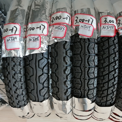 Tensile strength 10.5 super rubber motorcycle tire 300-17 for loading in Qingdao Port