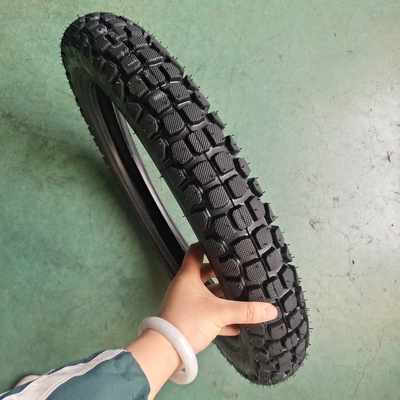 35%-55% Rubber Content Motorcycle Tyre 3.00-18 for and Long Work Life of 20000 KM