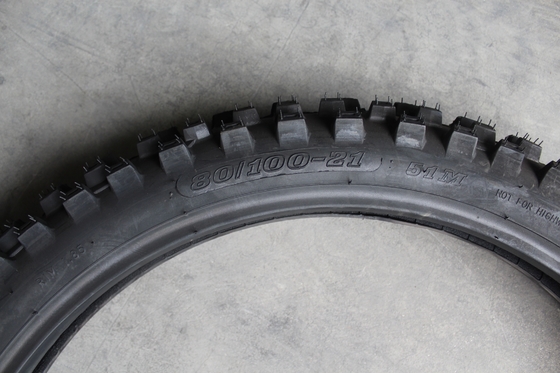 6PR/8PR Ply Rate 80/100-21 Racing Off-Road Tyre 35%-45% Rubber Content for Dirt Bikes