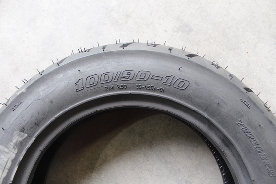 90/90-10 90/100-10 100/90-10 110/90-10 Tubeless Scooter Tyre with Load capacity 224kg