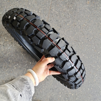 Qingdao Port Manufactured 120/90-18 Motorcycle Tyre Tire for Straight-line Stability