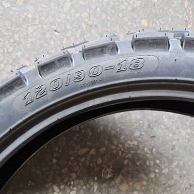 Qingdao Port Manufactured 120/90-18 Motorcycle Tyre Tire for Straight-line Stability