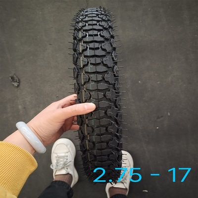 Motorcycle Tires 2.75-17 for Great Performance and Long Work Life of 20000 KM Made