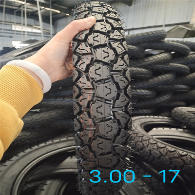 3.00-17 Super Run Motorcycle Tyres with Deep Pattern Design and Durable Tire Casing