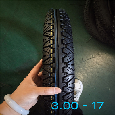3.00-17 Super Run Motorcycle Tyres with Deep Pattern Design and Durable Tire Casing