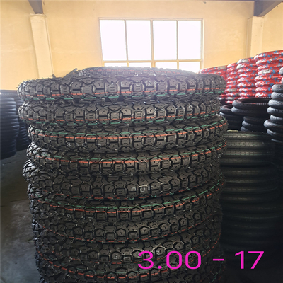 3.00-17 Super Run Motorcycle Tyres with Deep Pattern Design and Durable Tire Casing