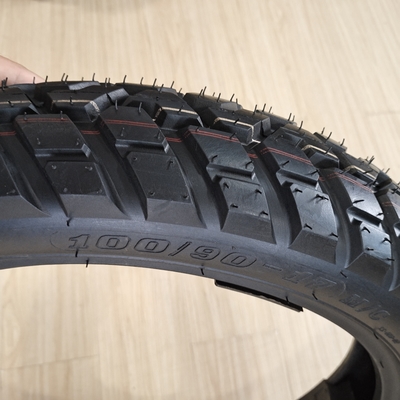 Deep Design Motorcycle Tyre/tire OEM 100/90-17 110/90-17 TT/TL with 35%-55% Rubber Content