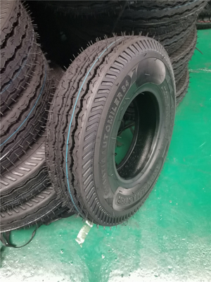 Tube Tire Design Radial Motorcycle Tire MRF Pattern 4.00-8 for Three Wheeler