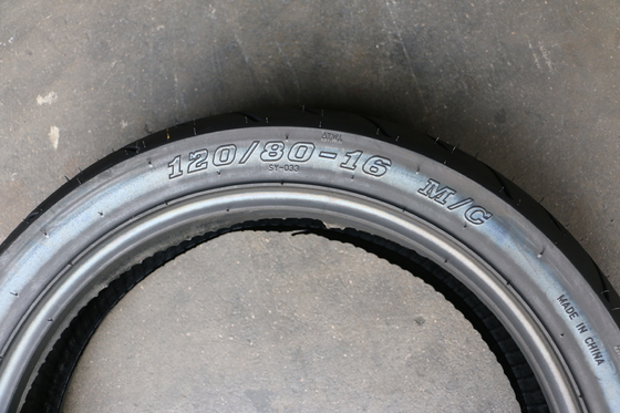 280kpa Air Pressure Golden Boy Motorcycle Tire and Inner Tube 120/80-16 for Qingdao Port