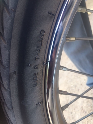 Customizable Pattern Design Motorcycle Tire 60/100-17 and 70/100-17 for Thailand Market