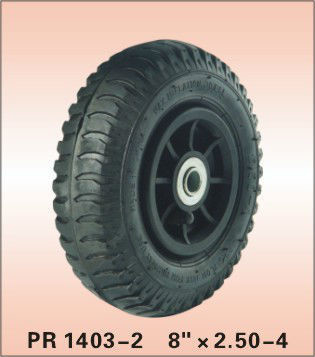Black Pneumatic Garden Cart Wheels 3.50-8 4.00-8 for Smooth and Easy Movement