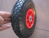 Black Pneumatic Garden Cart Wheels 3.50-8 4.00-8 for Smooth and Easy Movement