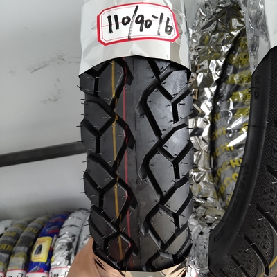 Qingdao Port Loading 110/90-16 Motorcycle Tire with Tensile Strength 10.5 Performance