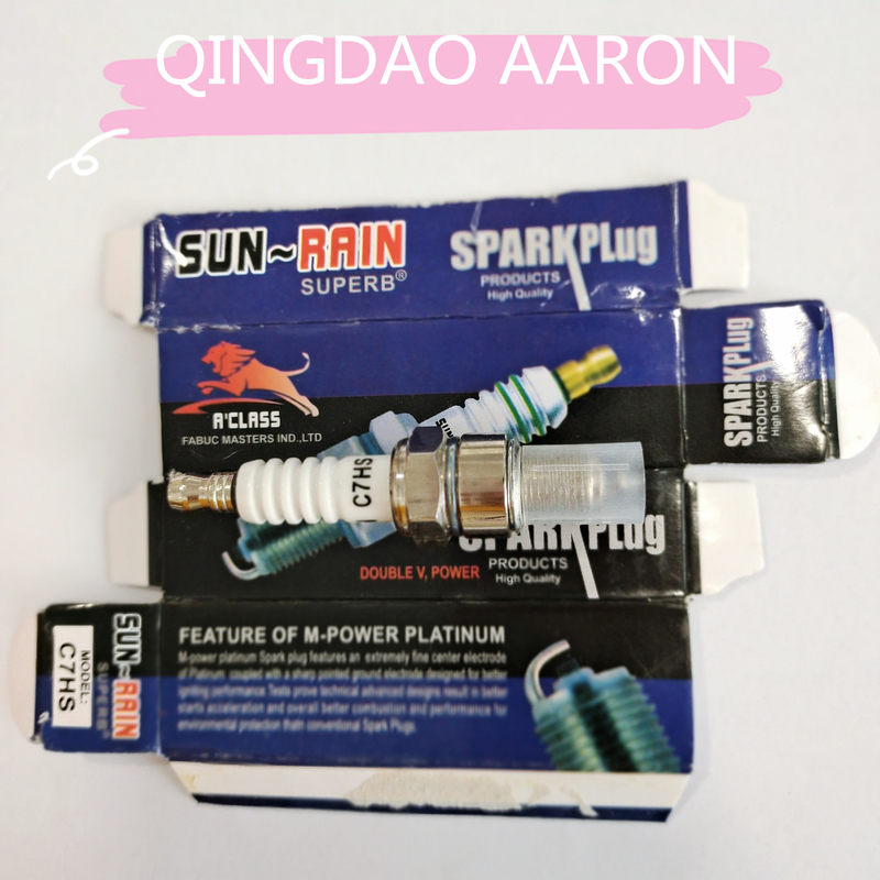 Best C7HS Motorcycle Spark Plug for Bajaj Motorcycle Fitment Fit Shipping Sea