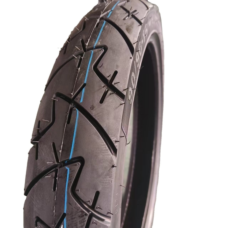 Raw Material Nature Rubber Steel Nylon 90/90-18 Motorcycle Tyre with and 90 Days