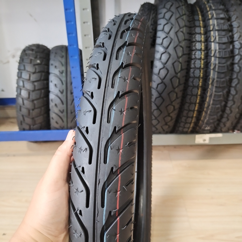 Loading Port Qingdao Black Japan Technology Street Motorcycle Tube Type Tyre 2.75-18