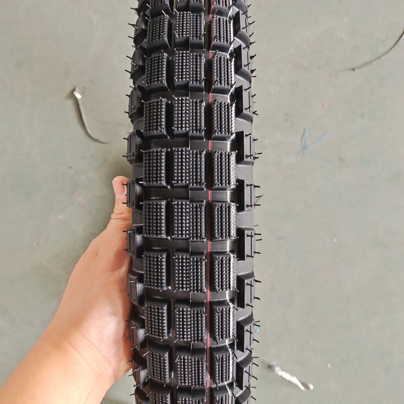 Directly Sell 3.00-18 Motorcycle Tire with 35%-55% Rubber Content and Black Color