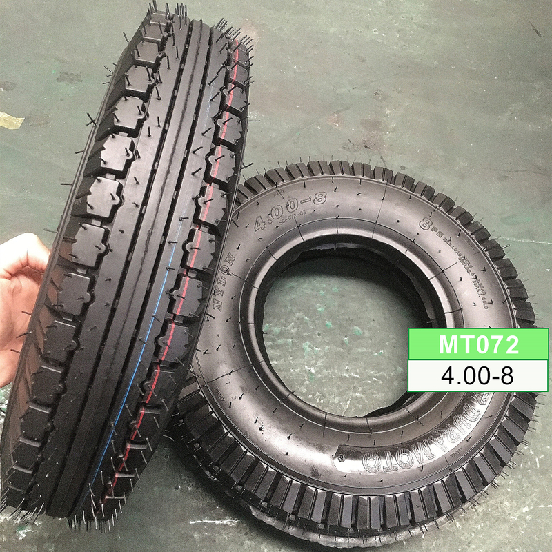 25-30 Days Delivery Time Bajaj Motorcycle 4.00-8 Motorcycle Tire with Long Lifespan