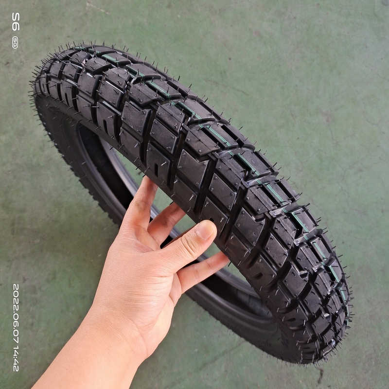 Aceeptable OEM Rubber Motorcycle Tire 80/100-14 for Tire Casing Guarantee